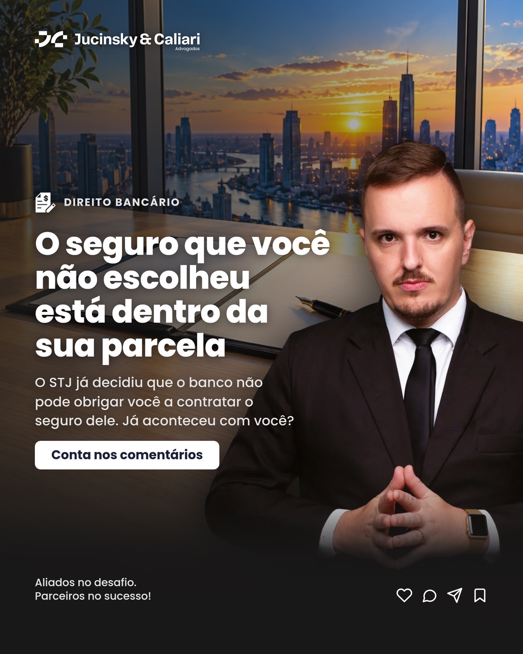 O SEGURO QUE VOCÊ NÃO ESCOLHEU ESTÁ DENTRO DA SUA PARCELA Você fecha o financiamento do carro, do…