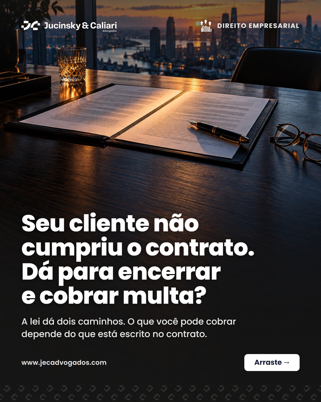 SEU CLIENTE NÃO CUMPRIU O CONTRATO. O QUE VOCÊ PODE COBRAR? O cliente parou de pagar, atrasou a e…