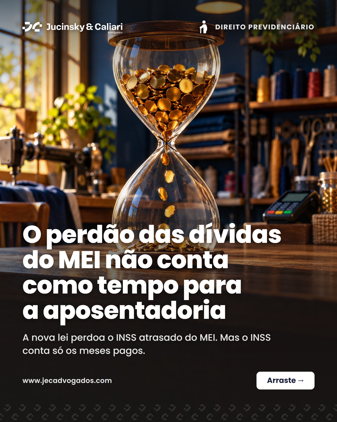 Home 9 O PERDÃO DAS DÍVIDAS DO MEI NÃO CONTA COMO TEMPO PARA A APOSENTADORIA A Lei Complementar 238, pub…
